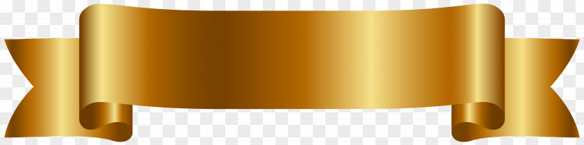 Golden Banner Free Clip Art Image Paper Orange PNG