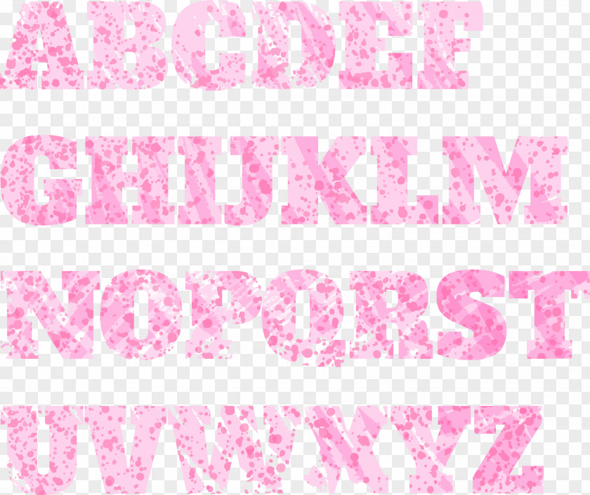 Pink Plum Art Word Stencil Euclidean Vector PNG