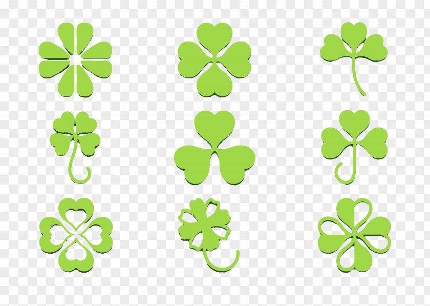 Pretty Clover Four-leaf Icon PNG