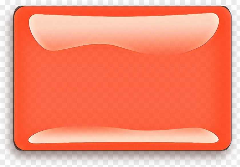 Rectangle Material Property Orange PNG