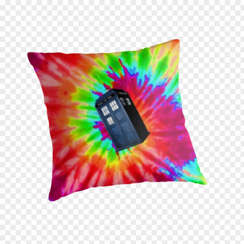 TARDIS Textile Cushion Rectangle Doctor Who PNG