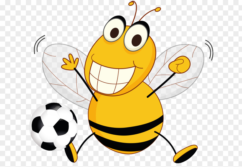 Bee Football Cliparts Hornet Yellowjacket Clip Art PNG