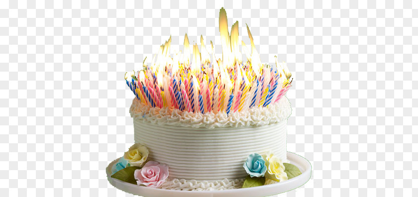 Cake Birthday Candle Muffin PNG