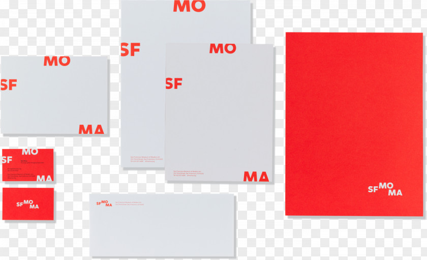 Design San Francisco Museum Of Modern Art Paper Logo Corporate Identity PNG