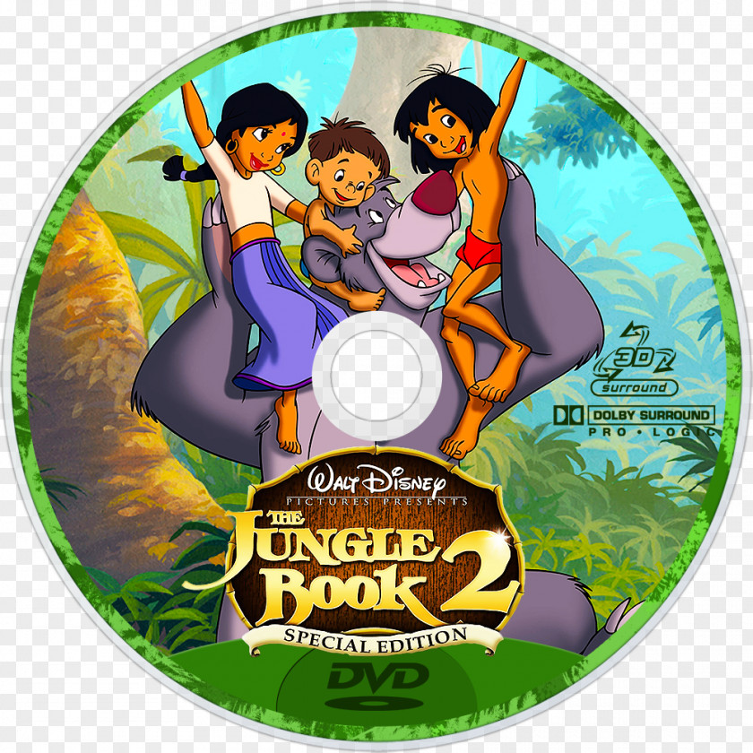 THE JUNGLE BOOK The Jungle Book Baloo Second Mowgli Walt Disney Platinum And Diamond Editions PNG