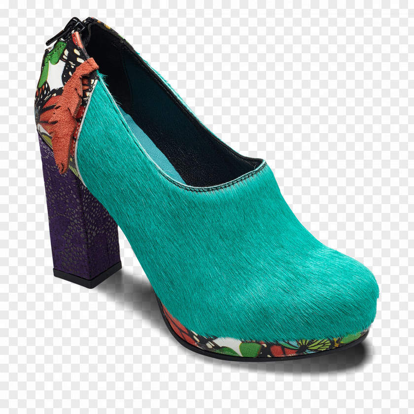 Boots High-heeled Shoe Turquoise Teal Footwear PNG