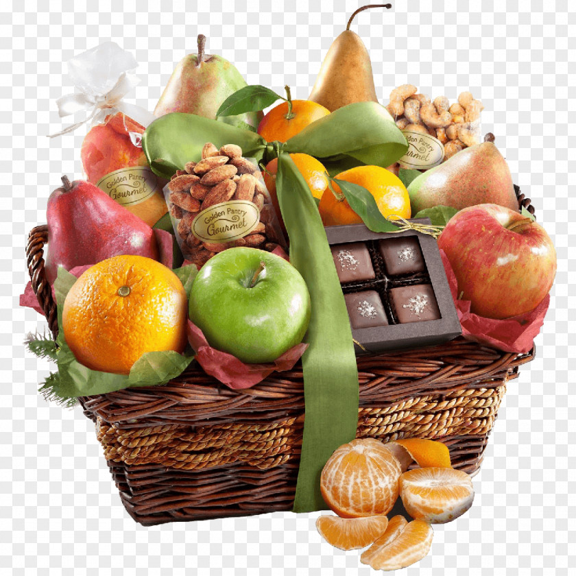 Fruit Basket Food Gift Baskets Orchard PNG