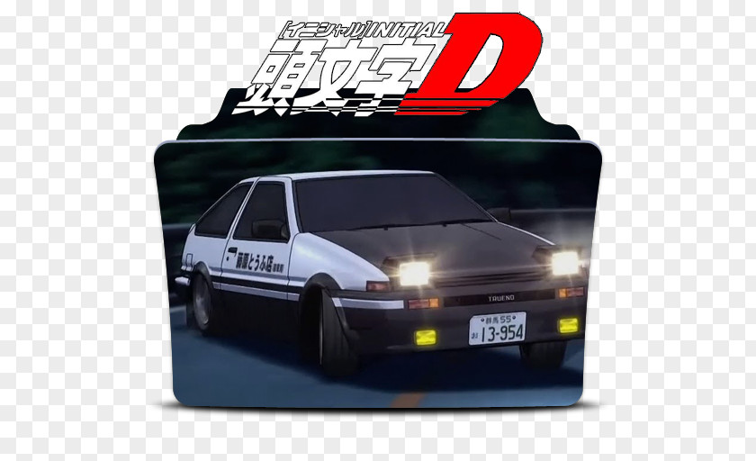 Initial D Running In The 