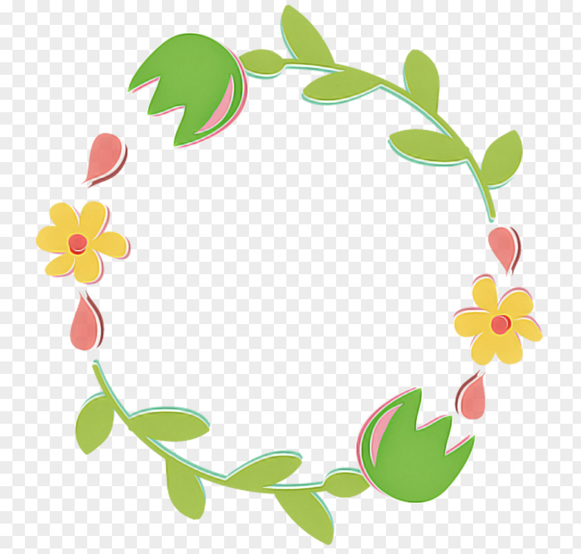 Leaf Plant Flower Circle PNG