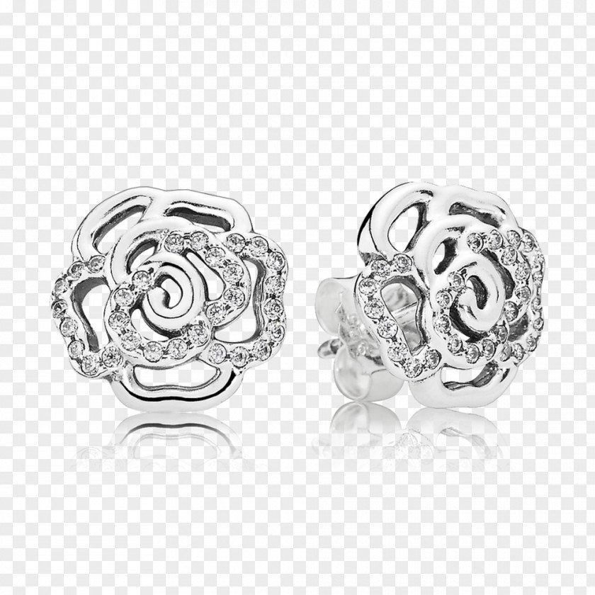 Earring Pandora Cubic Zirconia Charm Bracelet Jewellery PNG