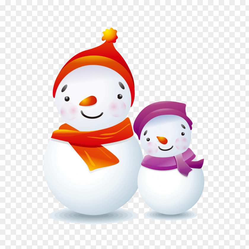 For Two Vector Graphics Snowman Image Christmas Day PNG