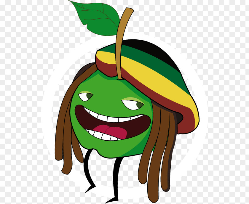 Rastafarian Clip Art Illustration Cartoon Green Headgear PNG