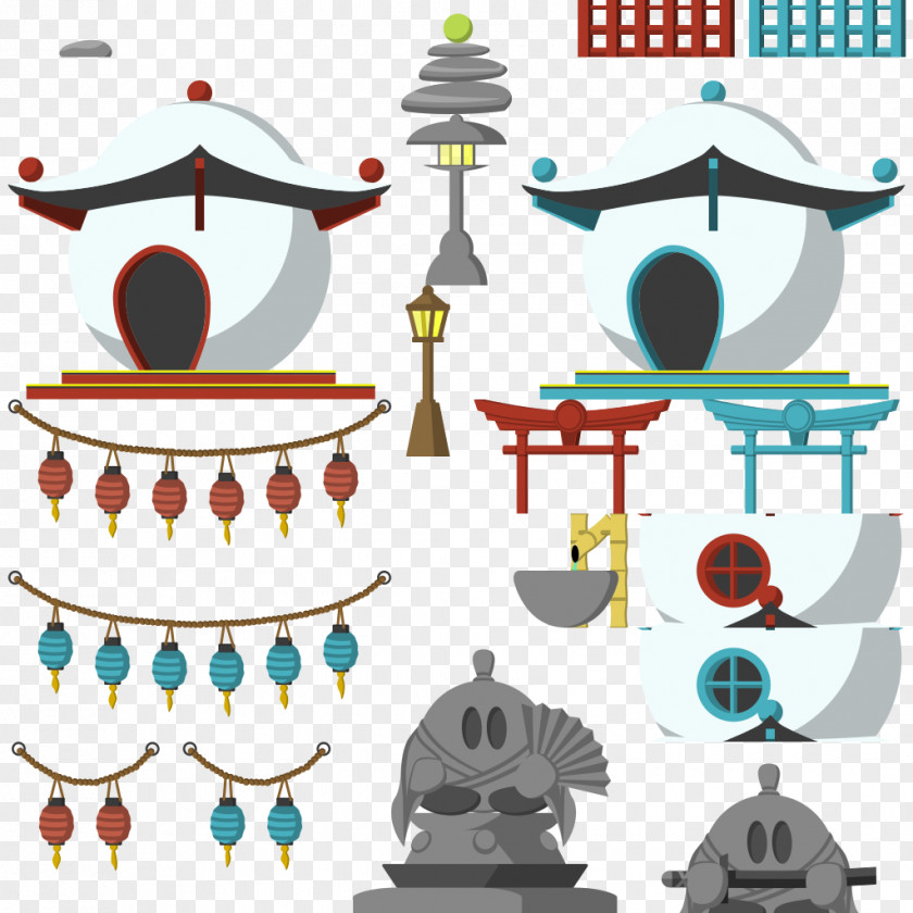 Temple Teeworlds Japan Tile-based Video Game Clip Art PNG