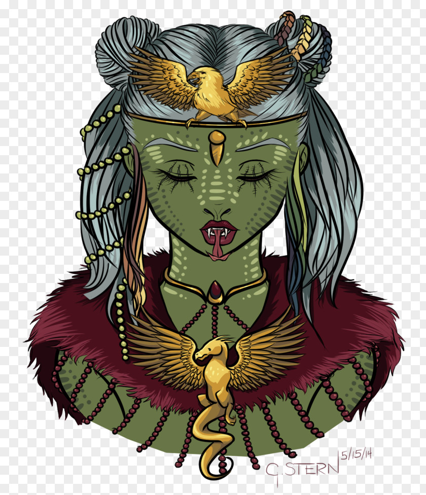 Asclepius Costume Design Legendary Creature Cartoon Supernatural PNG
