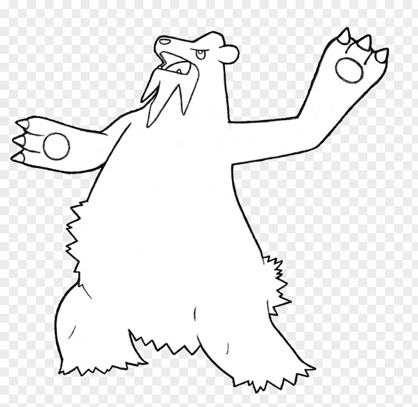 Bear Attack Thumb Carnivora Joint Clip Art PNG