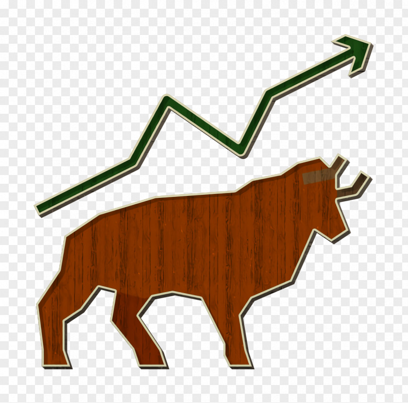 Bull Icon Investment PNG