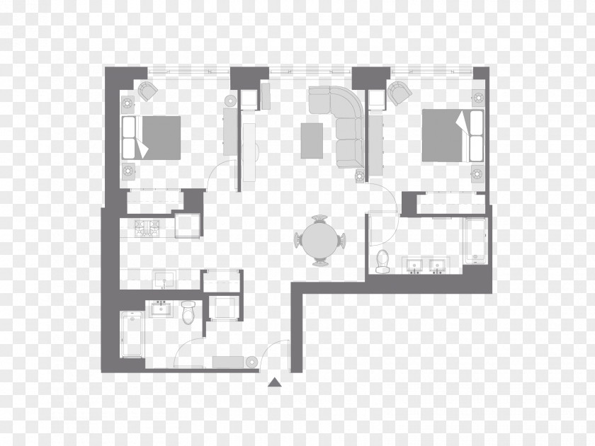 House Floor Plan Architecture Remsen Street Bedroom PNG