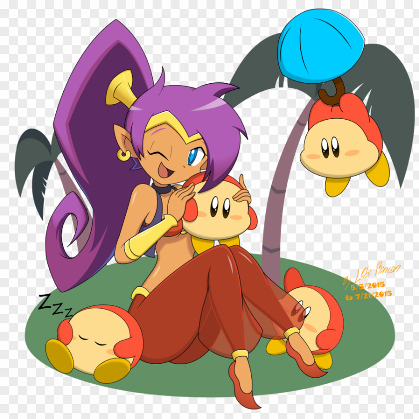 Kirby Shantae: Half-Genie Hero Video Game Nintendo PNG