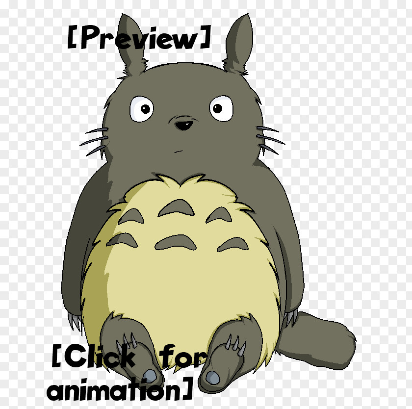 Catbus Totoro Digital Art Pixel Animated Film Drawing Clip PNG