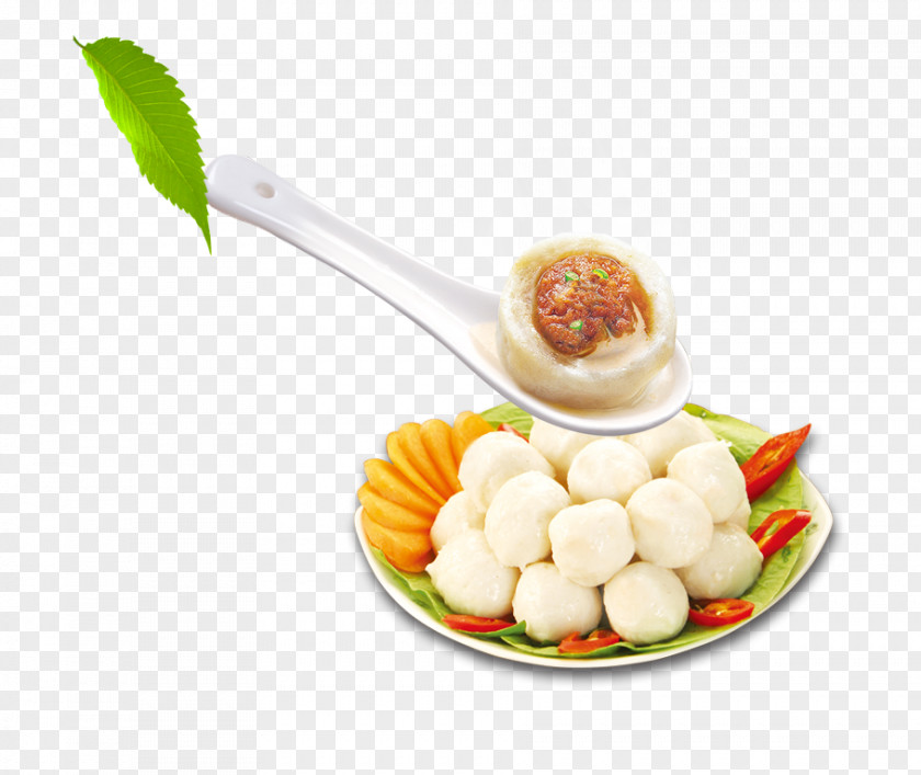 Fish Products In Kind Meatball Dish Chili Ginger Lettuce Ball Yusheng Beef Malatang PNG
