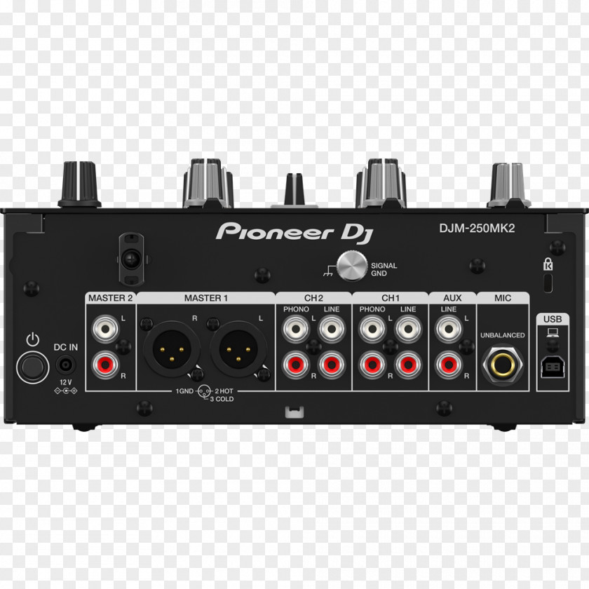 DJ Mixer Pioneer DJM-250MK2 Audio Mixers PNG