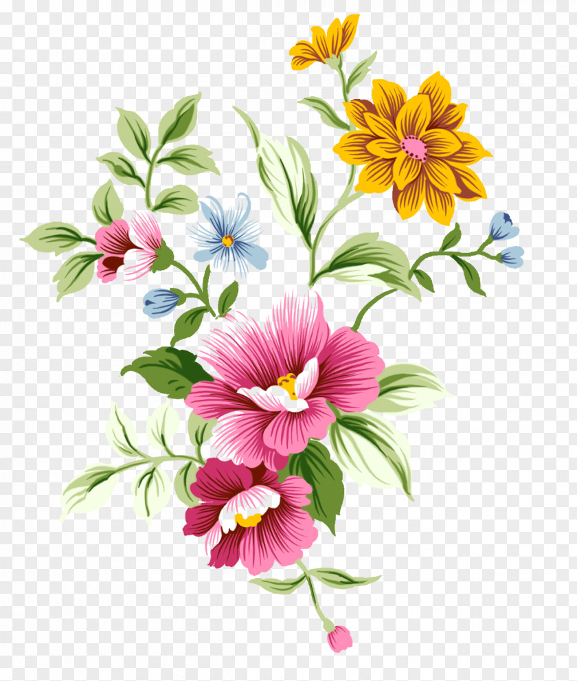 Floral Pic Flower Clip Art PNG