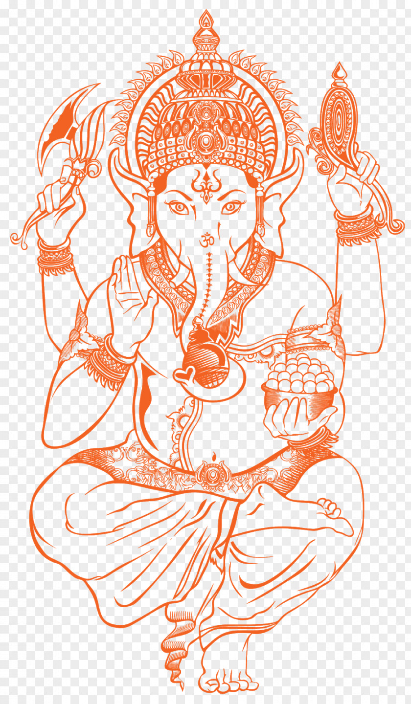 Ganesha Om Ganesh Chaturthi Religion PNG
