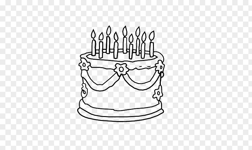 Birthday Cake Cupcake Drawing PNG
