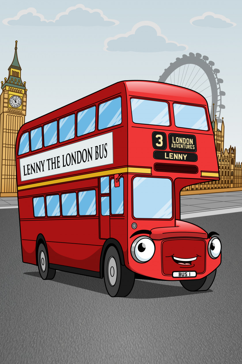 Bus London Buses Bett Show Cartoon PNG