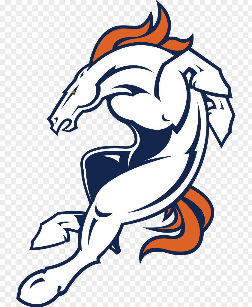 Denver Broncos NFL Logo American Football Decal PNG