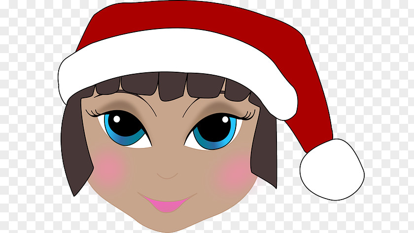 Elf Nose Santa Claus Christmas Day Jumper Clip Art PNG