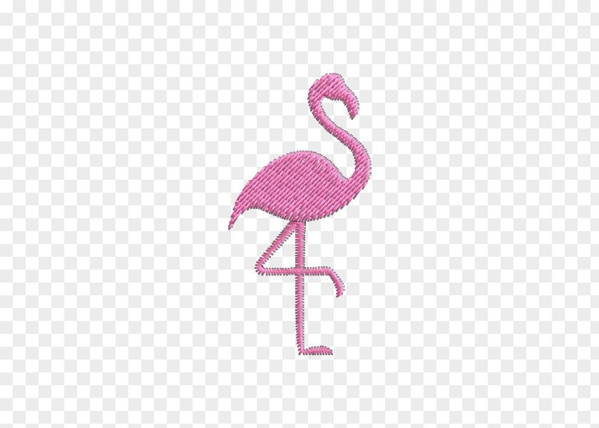 Flamingos Water Bird Embroidery Beak PNG