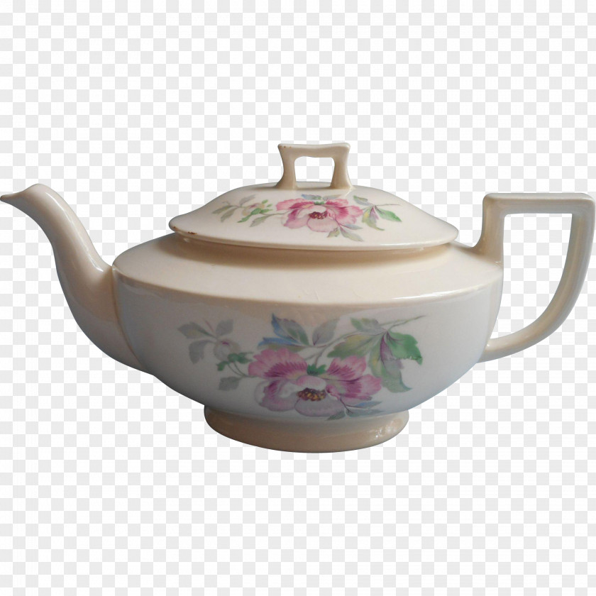 Kettle Tableware Teapot Ceramic Lid PNG