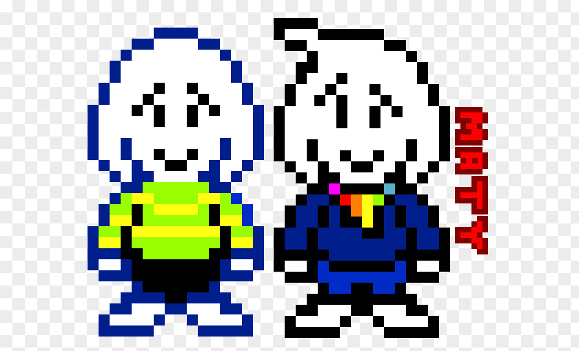 Pixel Art Undertale Flowey Toriel PNG