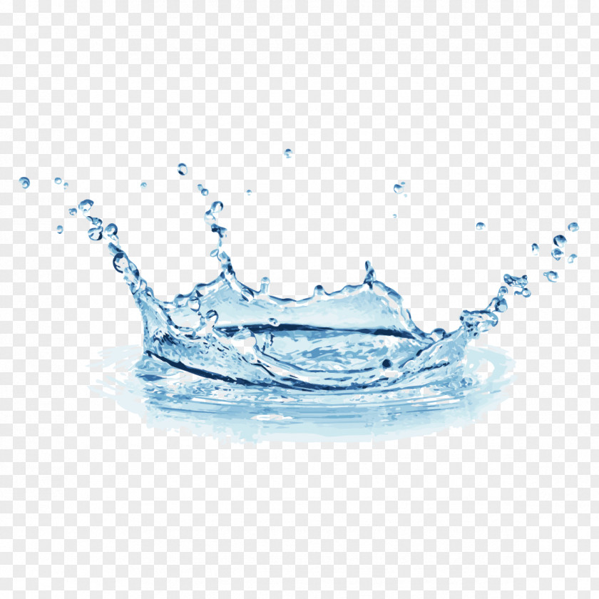 Splash Water Vortex Drop Euclidean Vector PNG