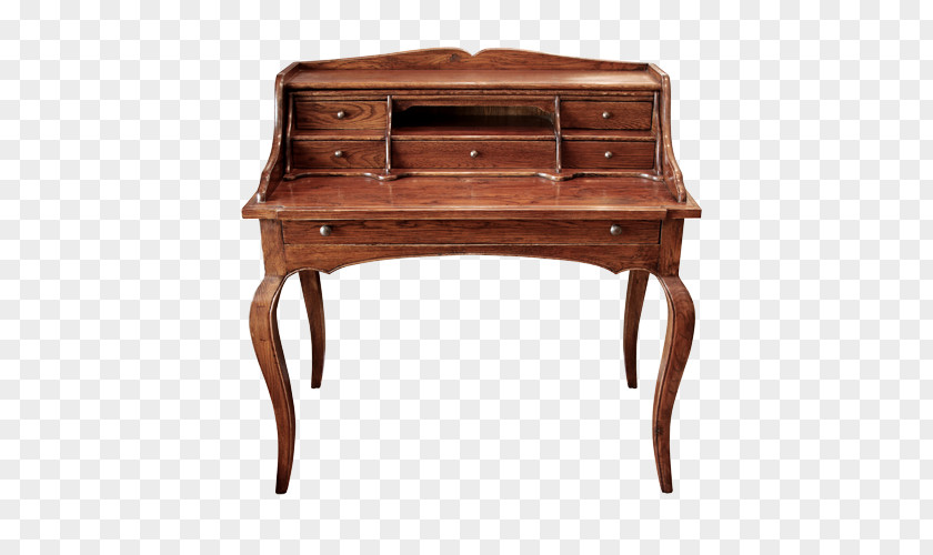 Table Writing Desk Antique PNG