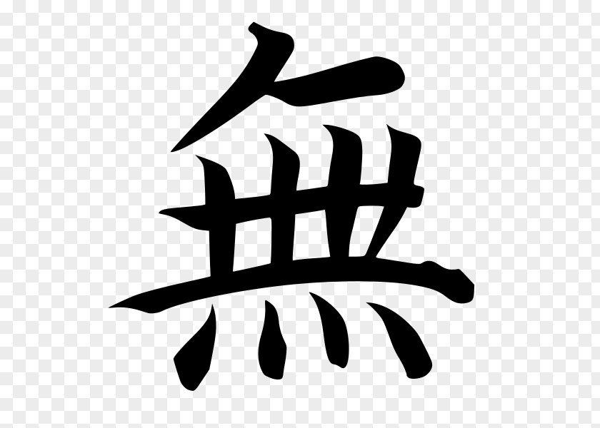 Japanese Mu Chinese Characters Wu Zen PNG