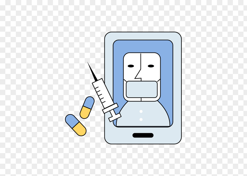 Phone And Needle Cartoon Gauge PNG