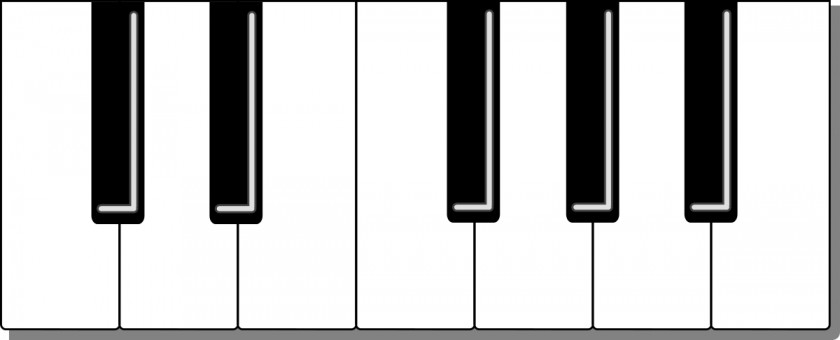 Pictures On The Keyboard Musical Piano Electronic Clip Art PNG