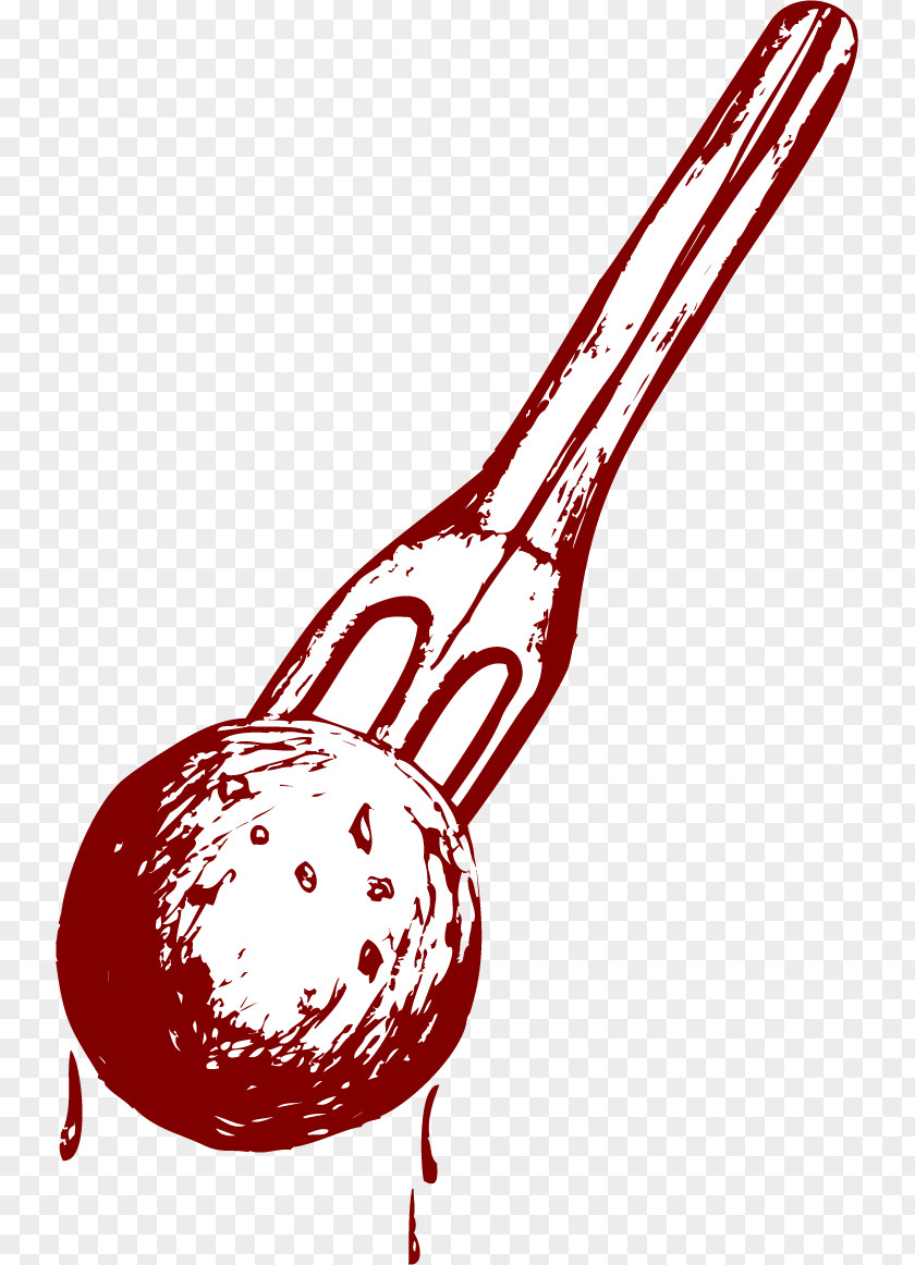 Vector Painted Fork Lionhead Euclidean Meatball Clip Art PNG