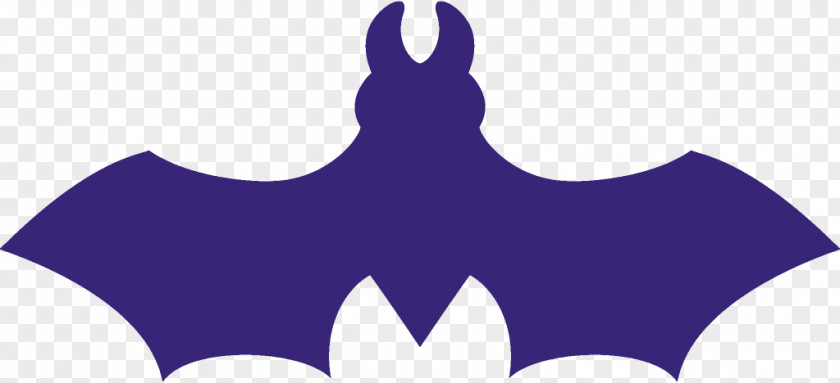 Violet Purple Bat Halloween PNG