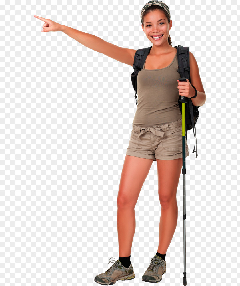 Woman Hiking Boot Stock Photography Backpacking PNG