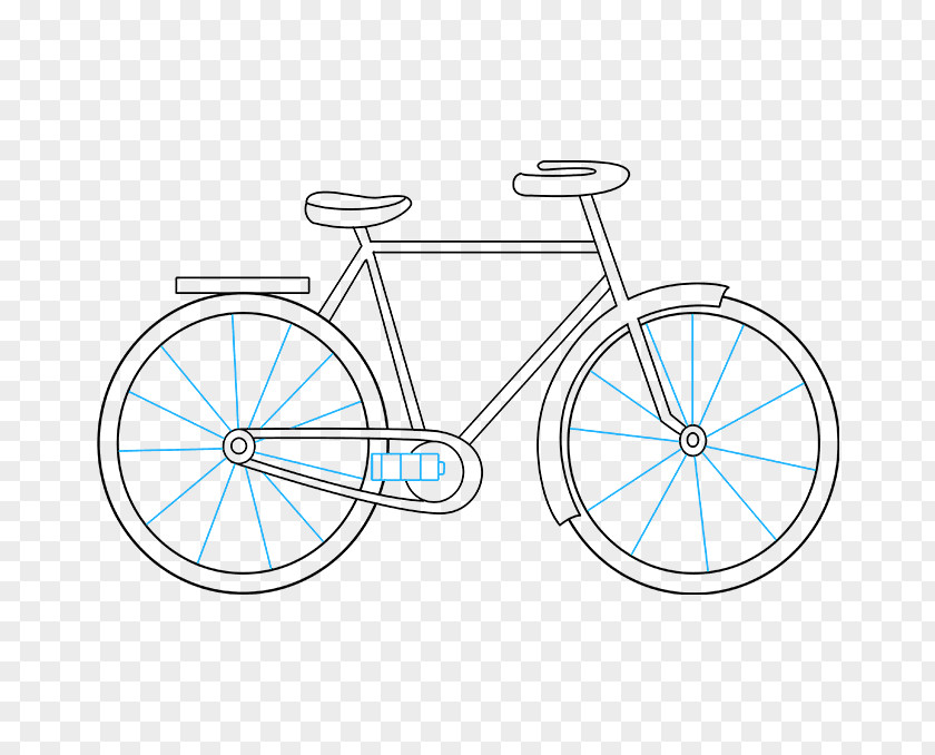 Bicycle Drawing Motorcycle How To Draw Image PNG