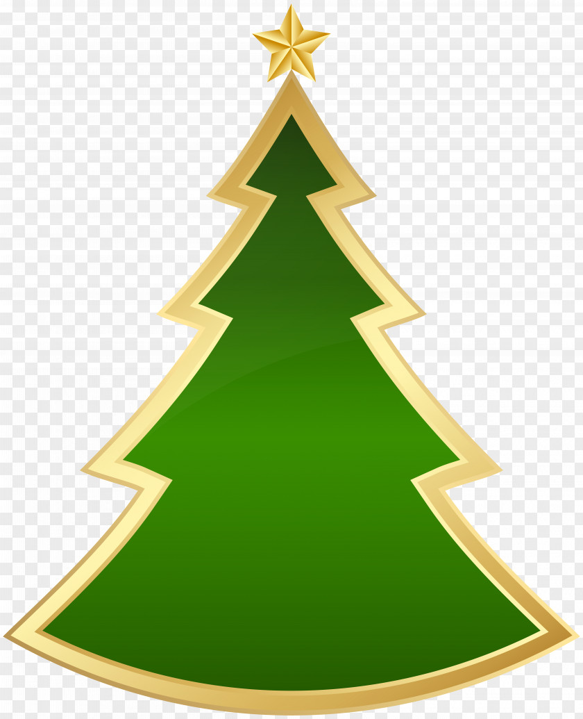 Christmas Deco Tree Clip Art Image PNG