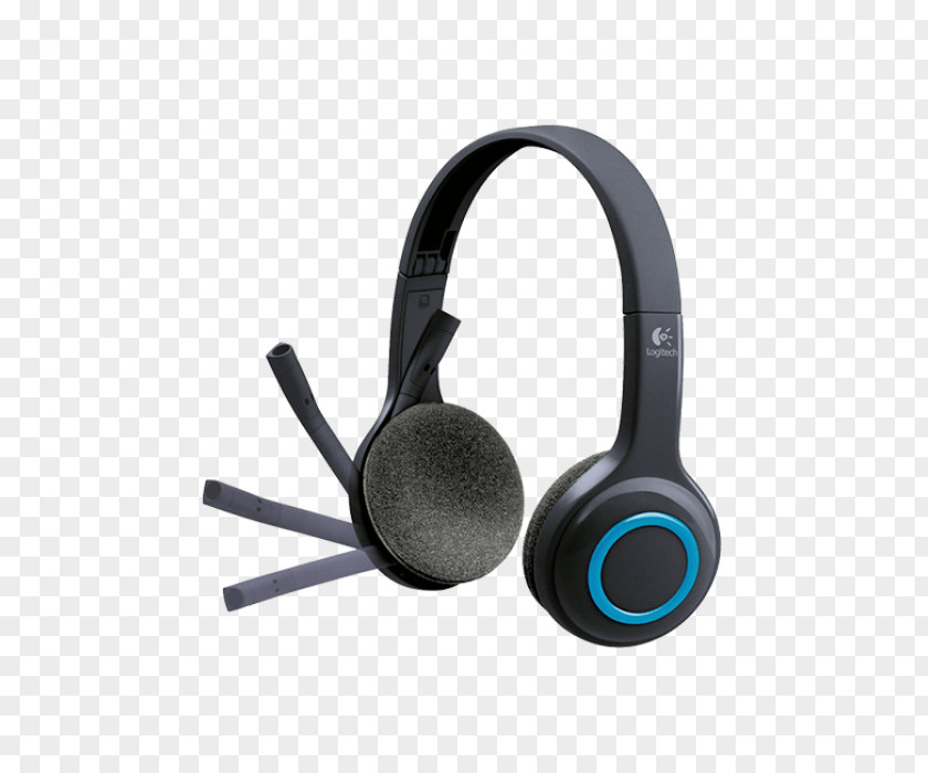 Headphones Logitech H600 H390 USB Headset W/Noise-Canceling Microphone Wireless PNG