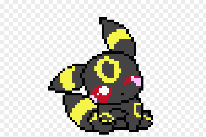 Pixel Art Pokemon Umbreon Pikachu Minecraft PNG