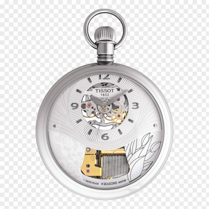 Pocket Watch Tissot Clock PNG