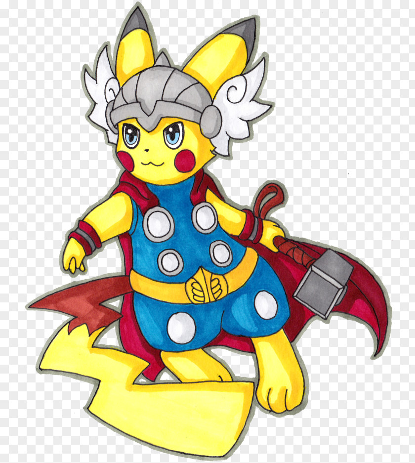 Thor: God Of Thunder Pokémon Pikachu Thunderbolt PNG