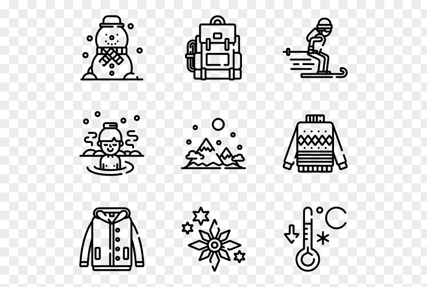 Winter; Vector PNG