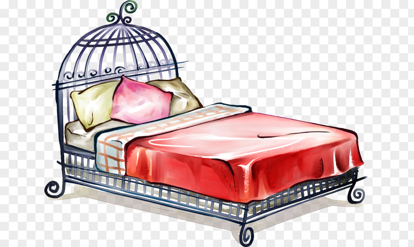 Bed Bed-making Furniture Table Clip Art PNG